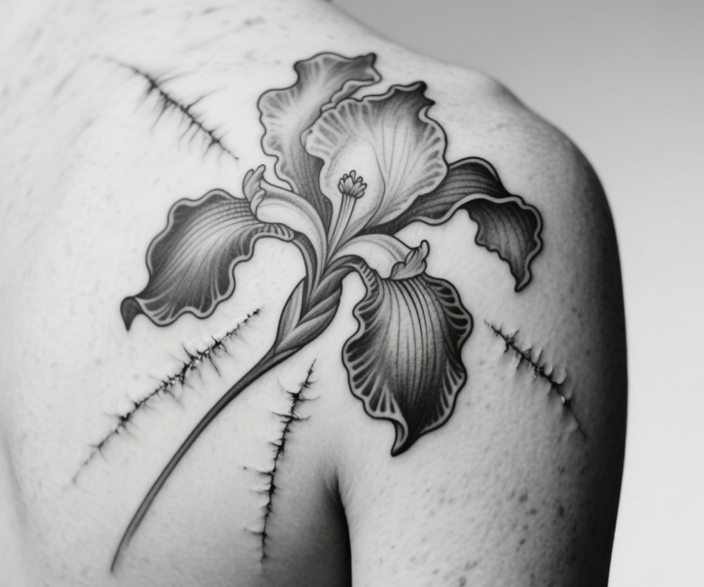 can you tattoo over scars